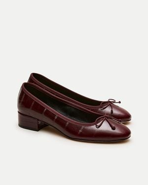 J.Crew Teagan Ballet Pumps - Brown