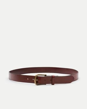 J.Crew Round-Buckle Jeans Belt - Black