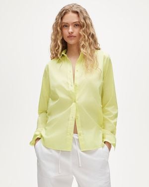 J.Crew Jules Classic-Fit Shirt - Yellow