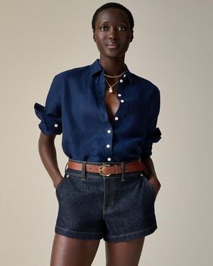 J.Crew Petite Garçon Classic Shirt - Blue