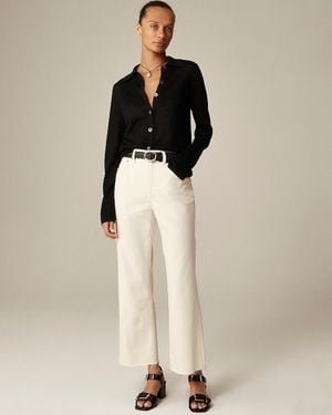 J.Crew Tall Mid-Rise Relaxed Kickout Jean - Natural