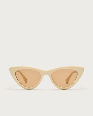 J.Crew Bungalow Cat-Eye Sunglasses - Natural