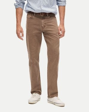 J.Crew Classic Straight Garment-Dyed Five-Pocket Jean - Gray