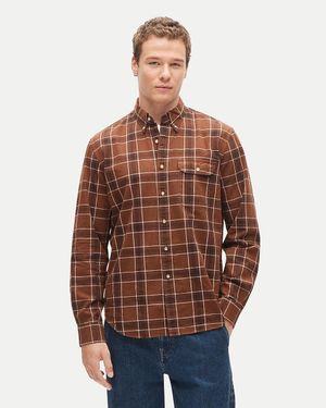 J.Crew Lightweight Cotton Shirt - Brown