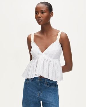 J.Crew Empire-Waist Top - White