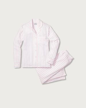 J.Crew Petite Plume Pima Cotton Pajama Set - Pink