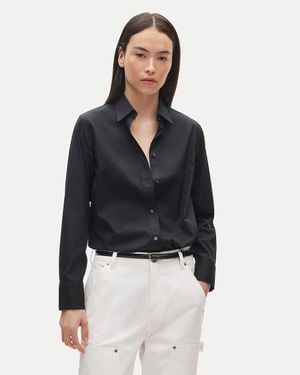 J.Crew Petite Jules Classic-Fit Button-Up Shirt - Blue