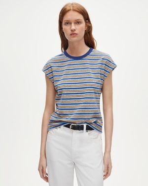 J.Crew Towel Terry Dolman Tee - Blue