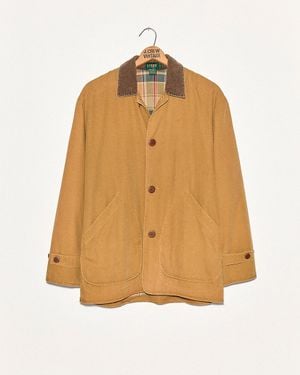J.Crew '90S Barn Jacket Size Small - Natural