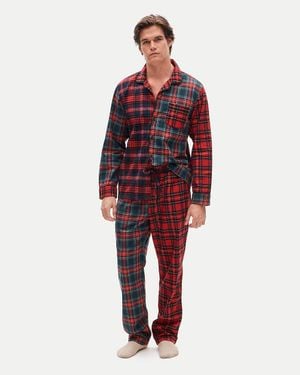 J.Crew Flannel Pajama Set - Red