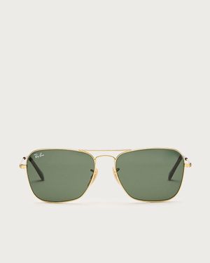 J.Crew Ray-Ban Caravan Sunglasses - Green