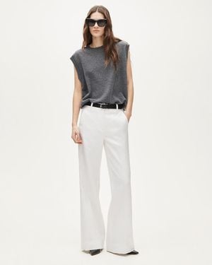 J.Crew Petite Carolina Flare Pant - White