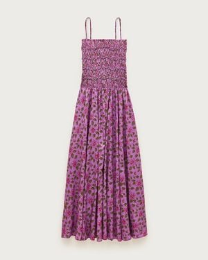 J.Crew Wave Maxi Dress - Purple