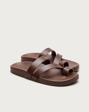 J.Crew Kira Toe-Ring Sandals - Brown