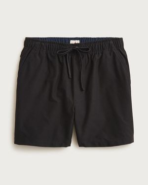 J.Crew "5" Everyday Tech Drawstring Short" - Black