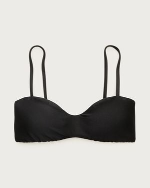 J.Crew Wave Bikini Top - Black
