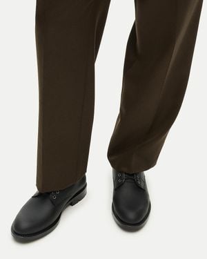 J.Crew Ludlow Leather Derbys With Mini-Lug Soles - Black