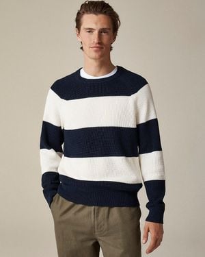 J.Crew Ribbed Cotton Sweater - Blue