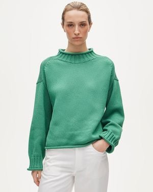 J.Crew 2025 Rollneck Sweater - Green
