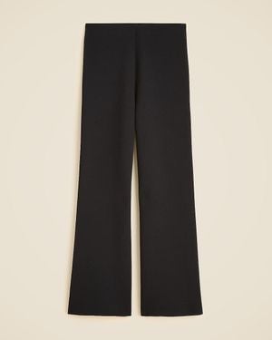 J.Crew Slim-Wide Sweater Pant - Black