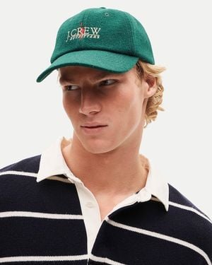 J.Crew Wool-Blend Baseball Cap - Green