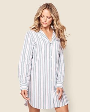 J.Crew Petite Plume Nightshirt - White