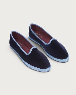 J.Crew Flabelus Agatha Slippers - Blue
