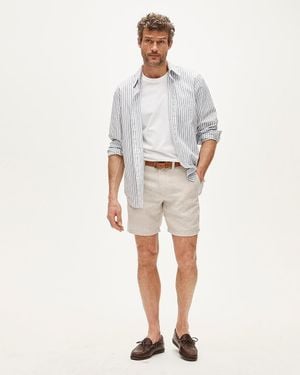 J.Crew "7" Linen Short" - Natural