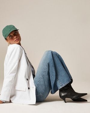 J.Crew New Stevie Ankle Boots - Blue