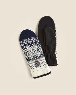 J.Crew Dale Of Norway Vail Wool Mittens - Black