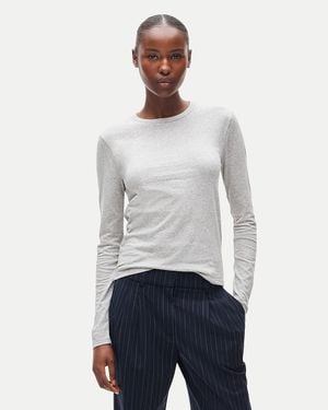 J.Crew Vintage Jersey Long-Sleeve T-Shirt - White