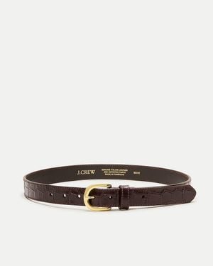 J.Crew Classic Belt - Blue