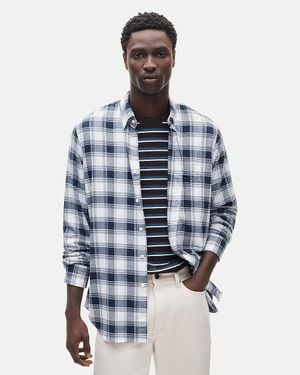 J.Crew Lakeside Cotton-Viscose Blend Shirt - Blue