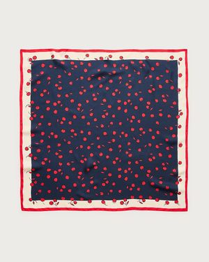 J.Crew Oversized Silk Bandana - Blue