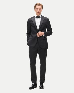J.Crew Ludlow Tuxedo Jacket In Italian Wool - Black