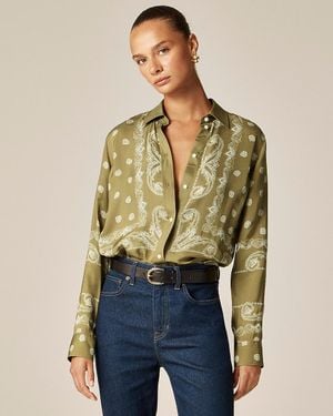 J.Crew Jules Classic-Fit Shirt - Natural