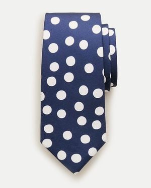 J.Crew Italian Silk Tie - Blue