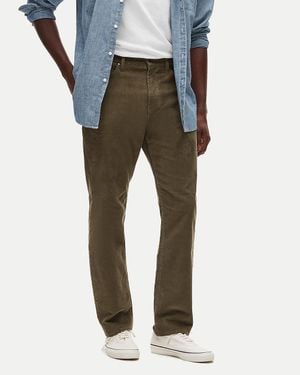 J.Crew Athletic Straight-Fit Stretch Corduroy Five-Pocket Pant - Green