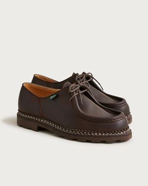 J.Crew Paraboot Michael Leather Derbys - Brown