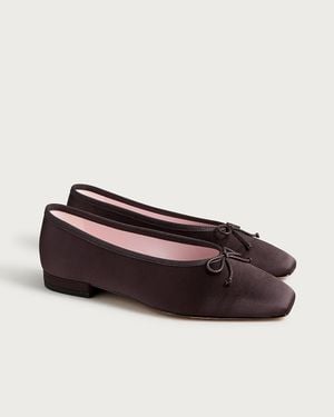 J.Crew Sophie Square-Toe Ballet Flats - Multicolor