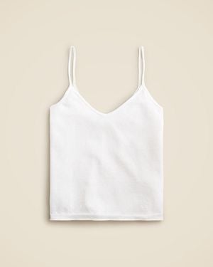 J.Crew Cotton Gauze Tank Top - Natural