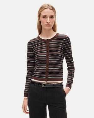 J.Crew Double-Layer Cardigan - Black