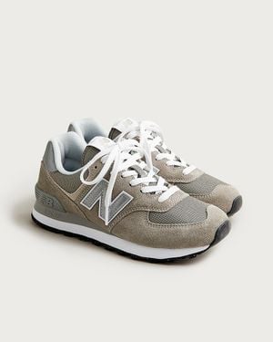 J.Crew New Balance 574 Sneakers - White