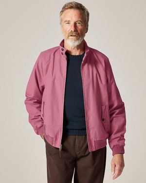 J.Crew Garment-Dyed Harrington Jacket - Red