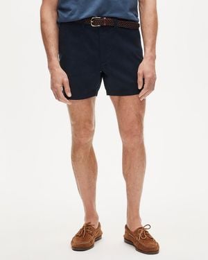 J.Crew "5" Harbor Stretch Chino Short" - Blue