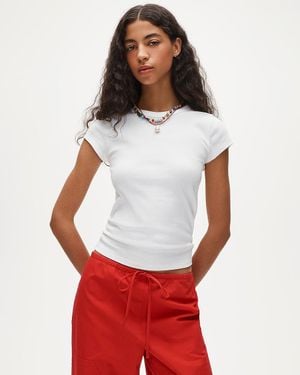 J.Crew Perfect-Fit Crewneck T-Shirt - White