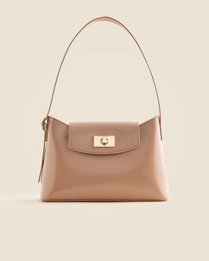 J.Crew Edie Shoulder Bag - Natural