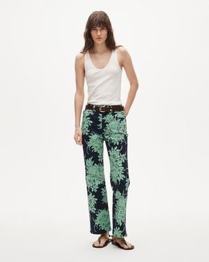 J.Crew Tall Charley Kickout Cropped Jean - Green