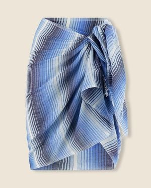 J.Crew Lemlem Lema Sarong - Blue