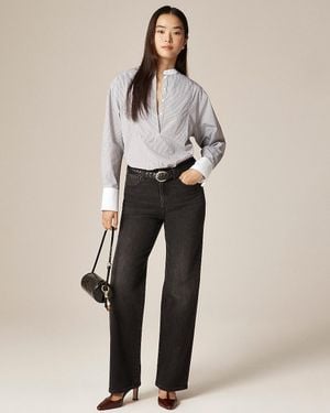 J.Crew Full-Length Slim-Wide Jean - Natural
